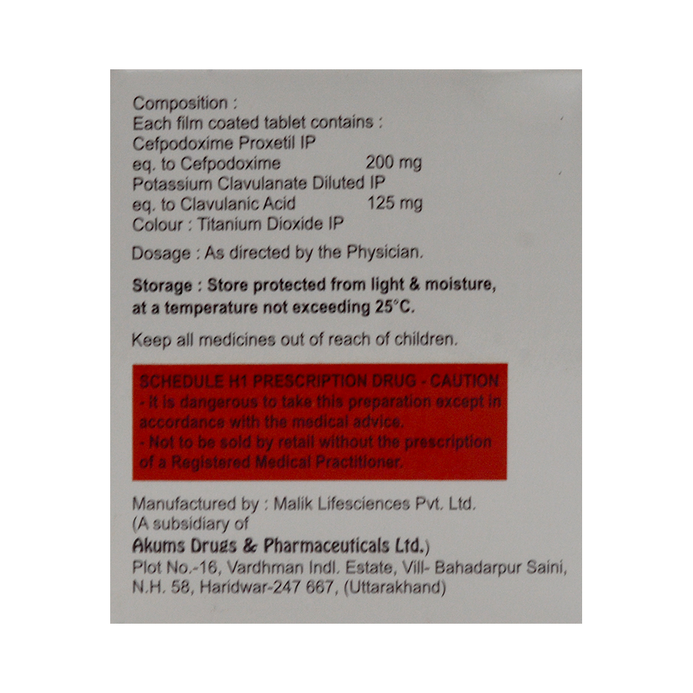 Cefodari-CV Tablet - Image 2