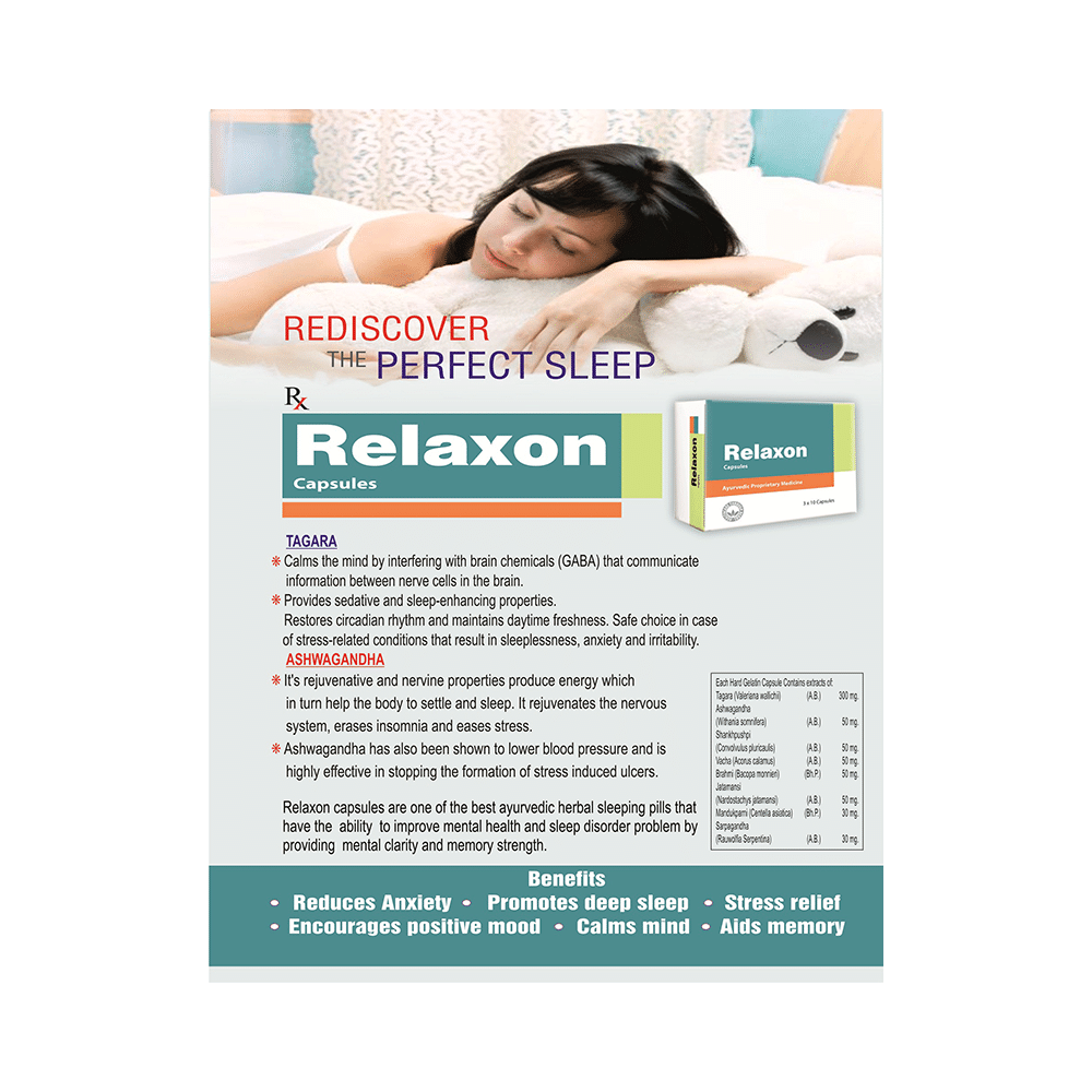 Relaxon Capsule (10 Each) - Image 3