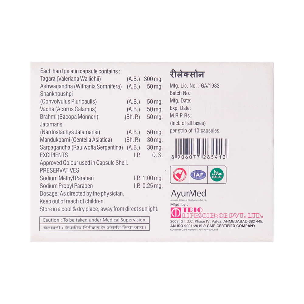 Relaxon Capsule (10 Each) - Image 2