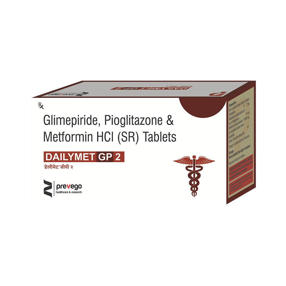 Dailymet GP 2 Tablet SR