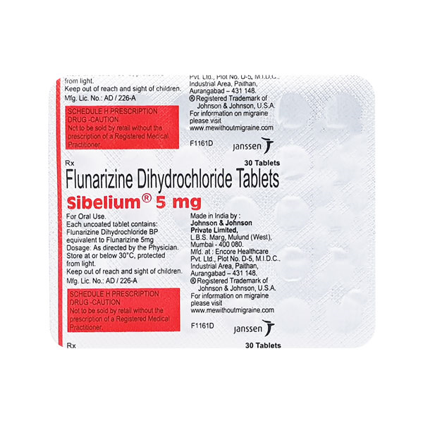 Sibelium 5 Tablet - Image 1