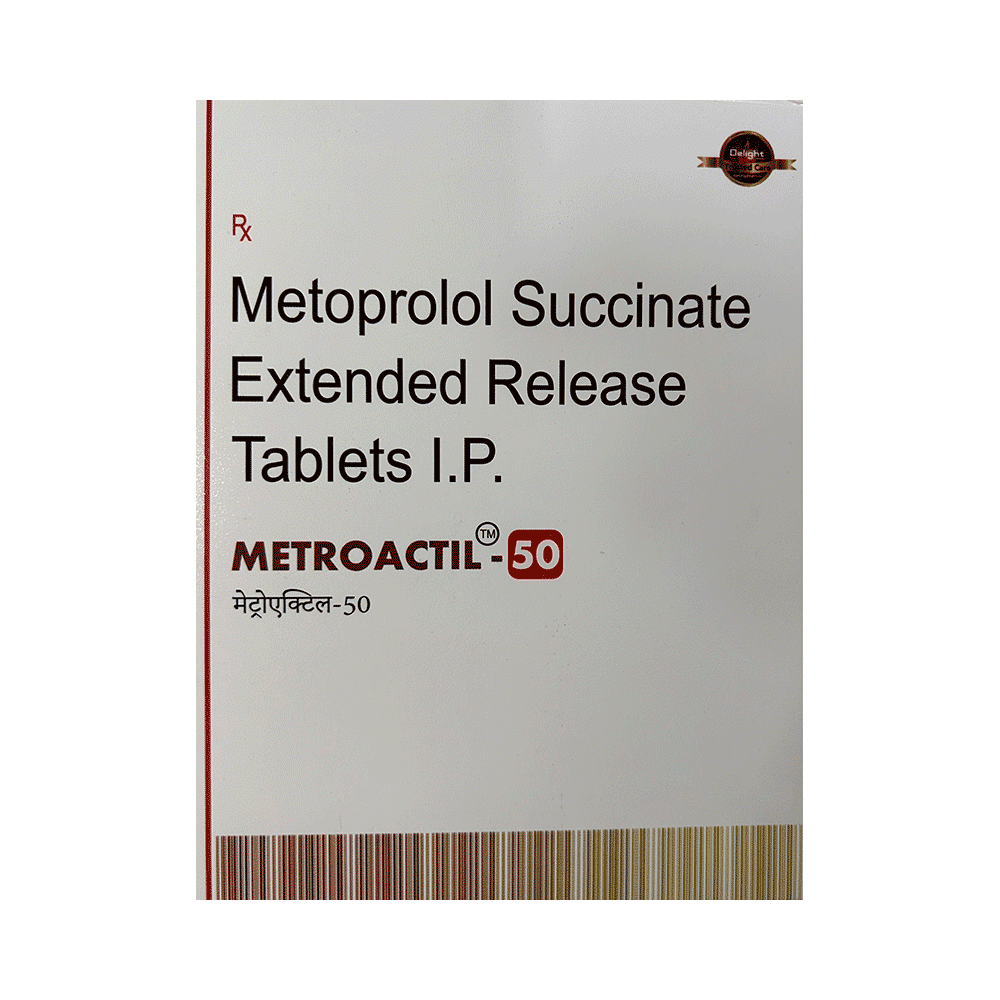 Metroactil 50 Tablet ER - Image 1