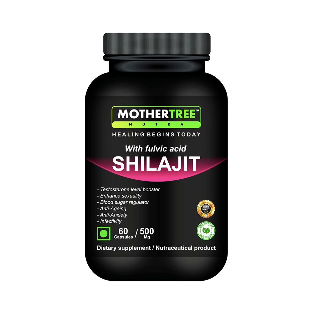 MotherTree Nutra Shilajit 500mg Capsule