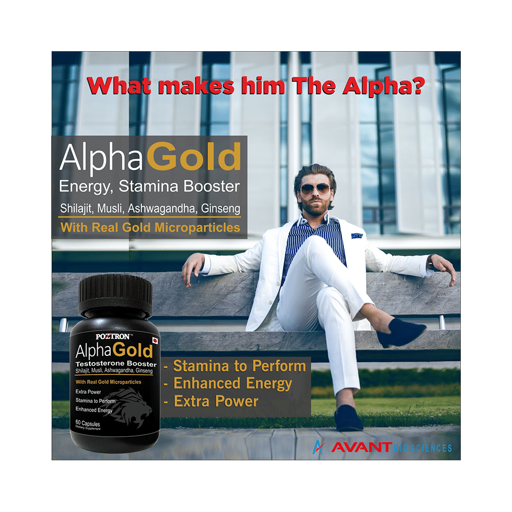 Poztron Alpha Gold Testosterone Booster Capsule - Image 4