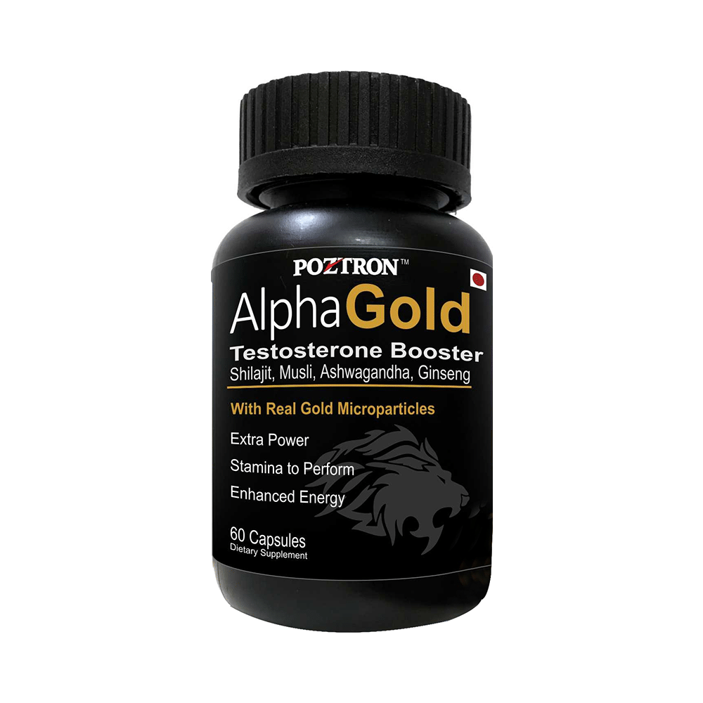 Poztron Alpha Gold Testosterone Booster Capsule - Image 2
