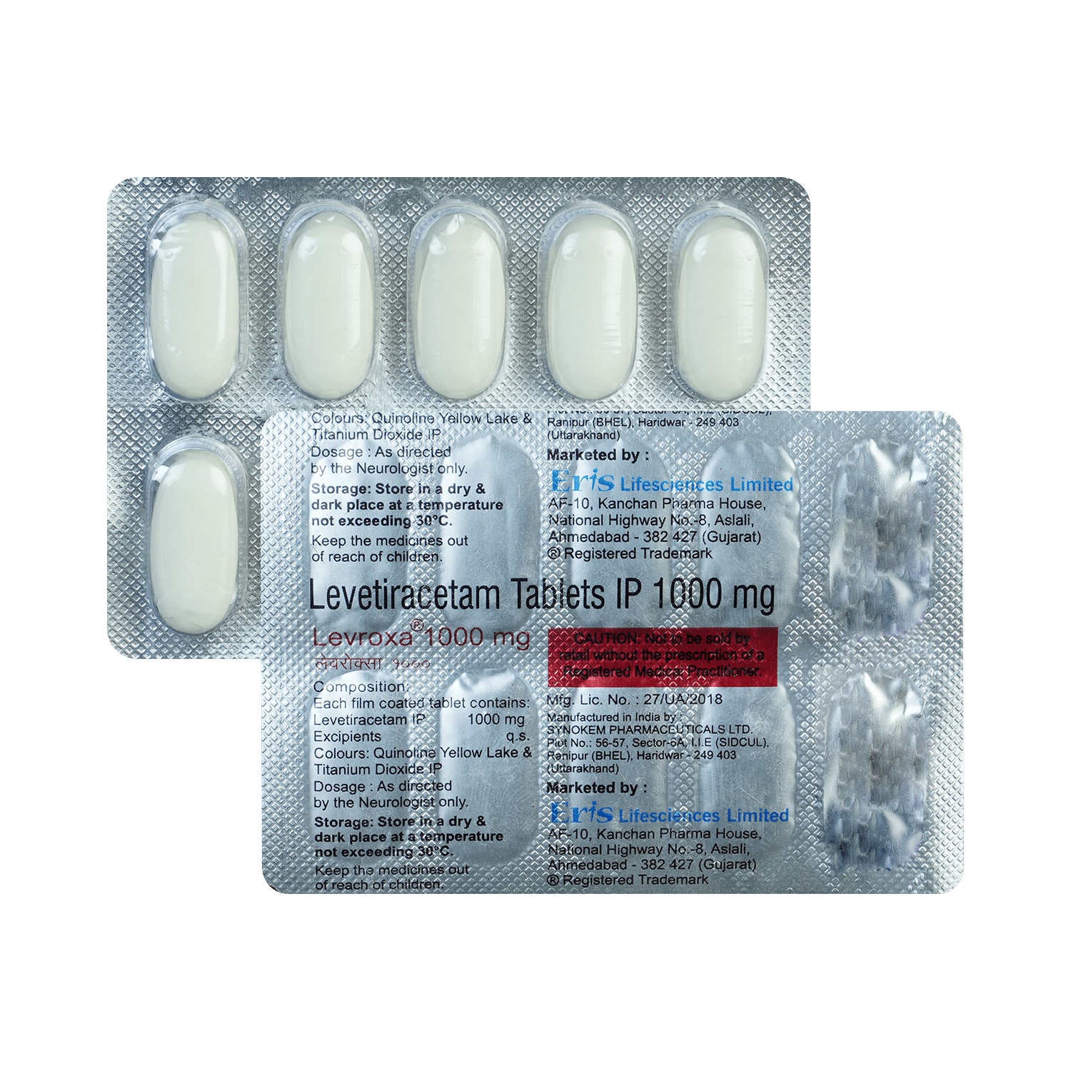 Levroxa 1000mg Tablet - Image 1