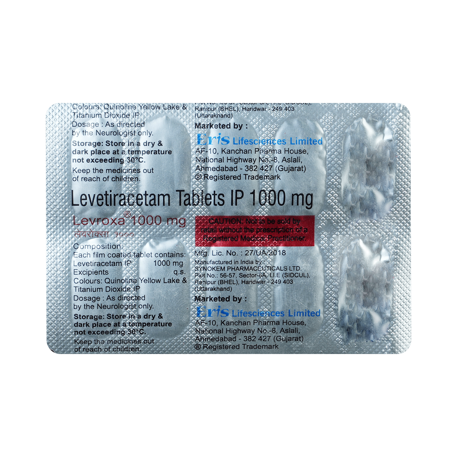 Levroxa 1000mg Tablet - Image 3