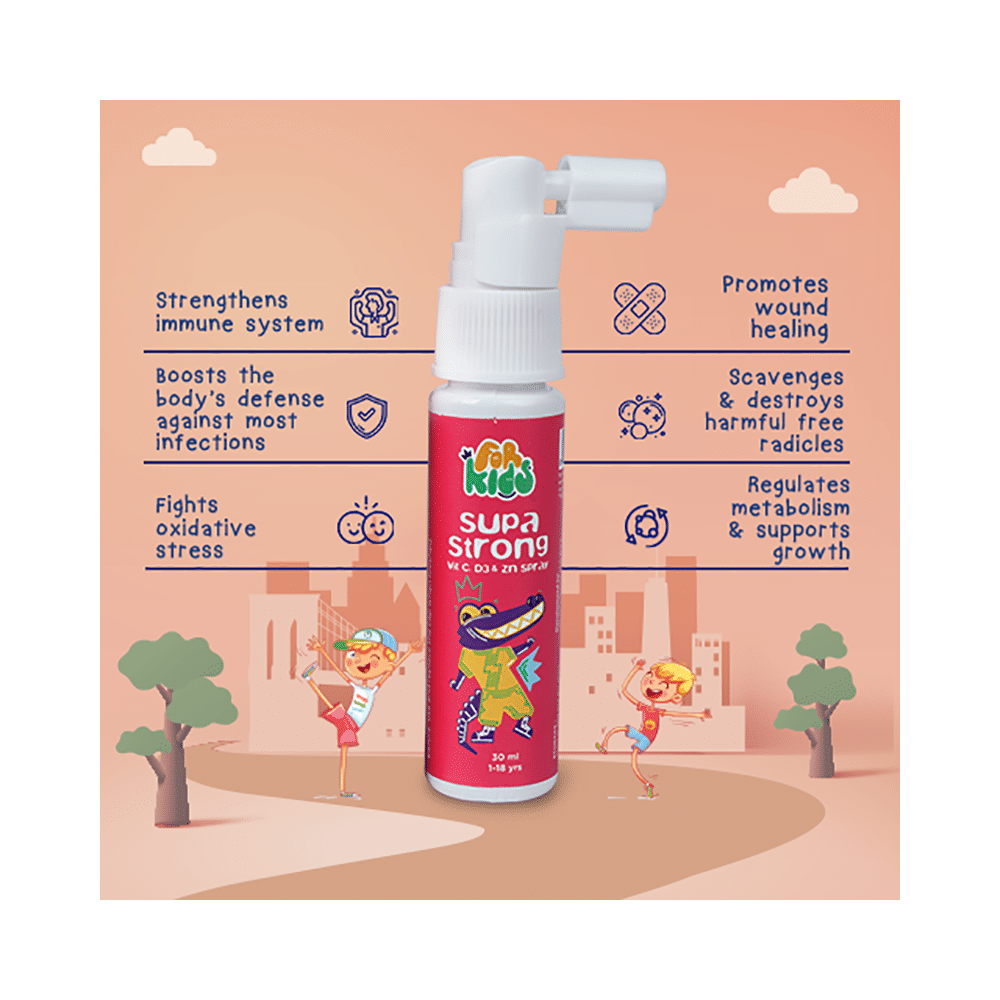 ForKids Supa Strong Vit C, D3 & Zn Spray - Image 4