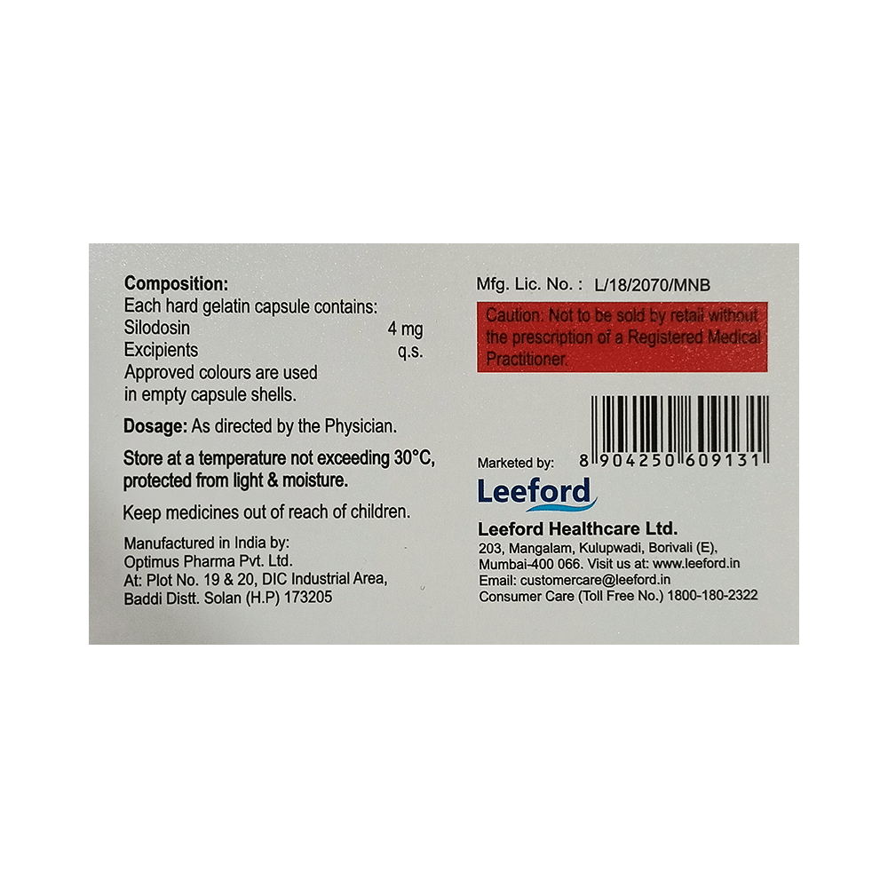 Sildoease 4 Capsule - Image 2