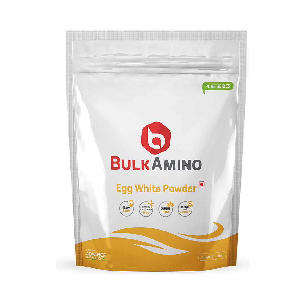 Advance Nutratech BulkAmino Egg White Powder Unflavoured - Image 1