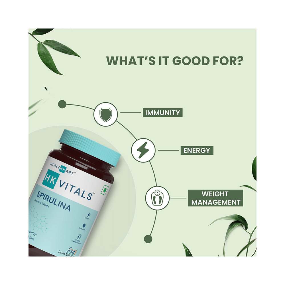 Healthkart HK Vitals Spirulina Tablet - Image 5