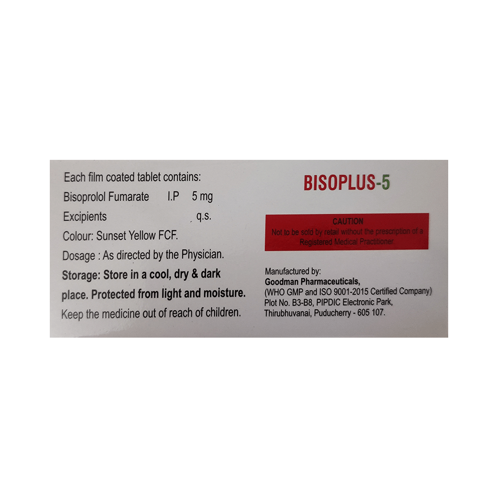 Bisoplus 5 Tablet - Image 2