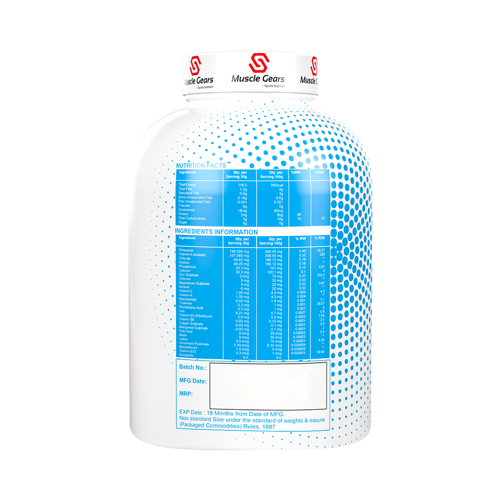 Muscle Gears Sports Nutrition Ultra Whey Protein Isolate - Image 2