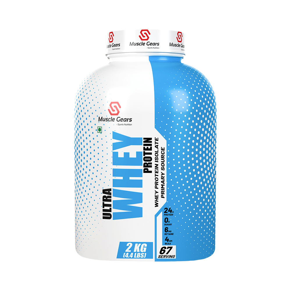 Muscle Gears Sports Nutrition Ultra Whey Protein Isolate - Image 1