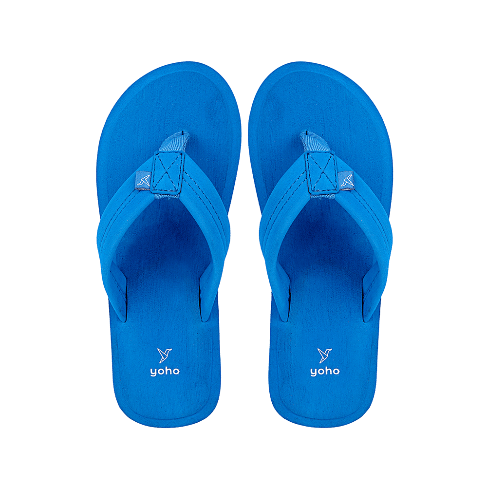 Yoho Lifestyle Doctor Ortho Soft Comfortable and Stylish Flip Flop Slippers for Men Azure Blue 6 - Image 1