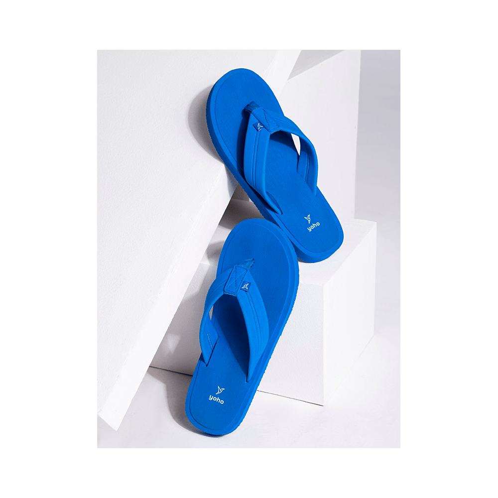 Yoho Lifestyle Doctor Ortho Soft Comfortable and Stylish Flip Flop Slippers for Men Azure Blue 6 - Image 8