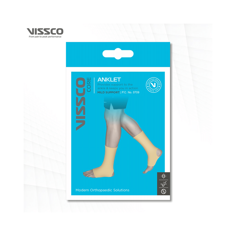 Vissco 0709 Elastic Tubular Anklet Large - Image 7