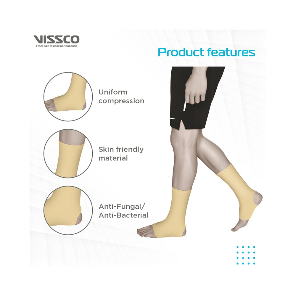 Vissco 0709 Elastic Tubular Anklet Large - Image 4
