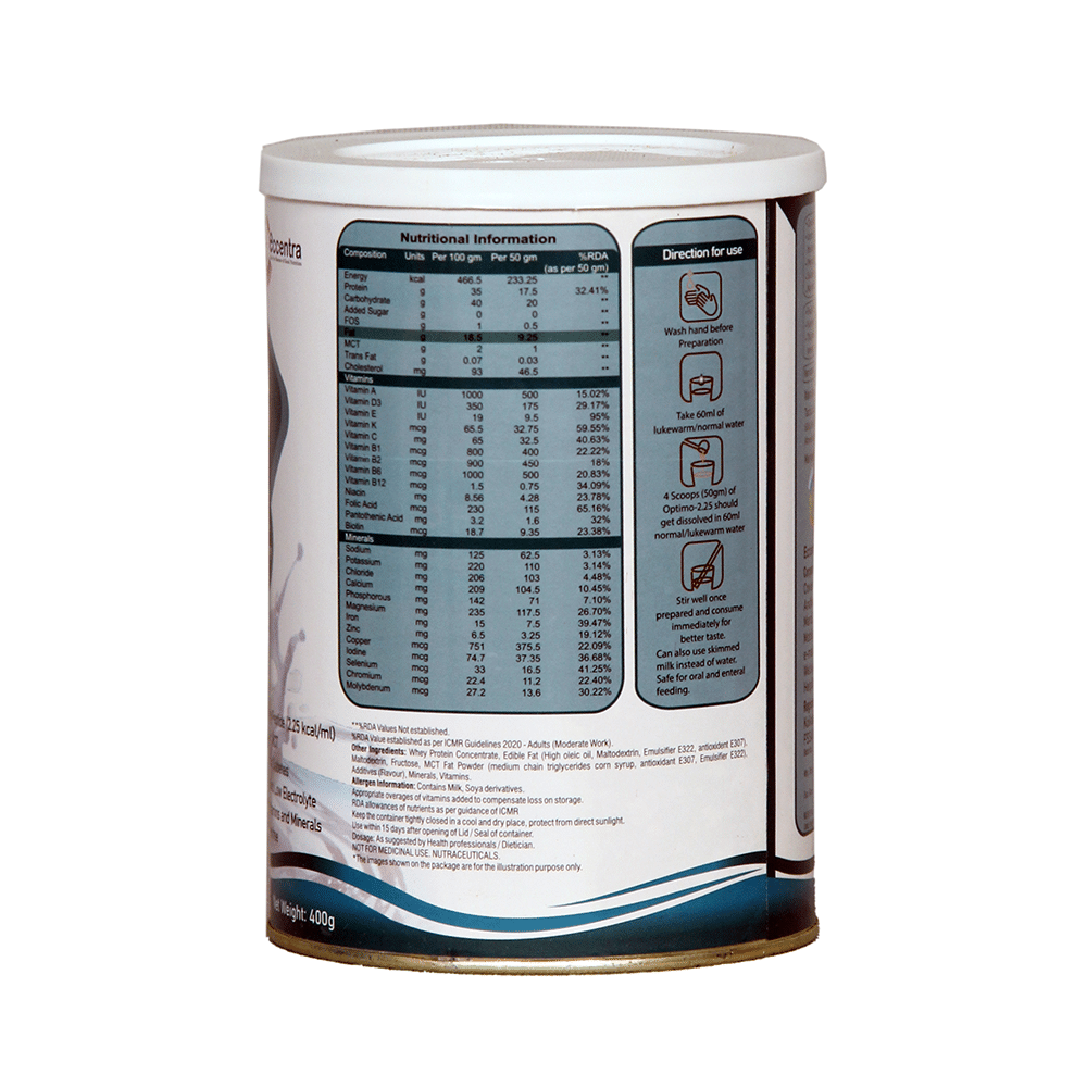 Optimo 2.25 Powder Vanilla - Image 2