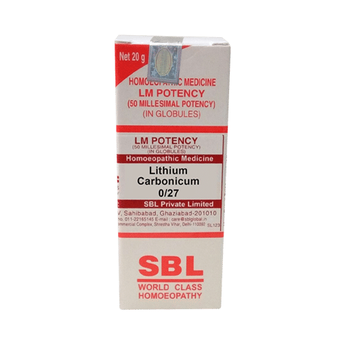 SBL Lithium Carbonicum 0/27 LM - Image 1