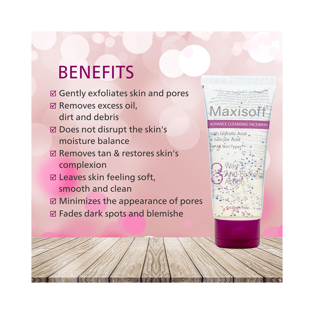 Maxisoft 3 Way Anti-Bacterial Action Advance Cleansing Face Wash (100ml Each) - Image 7