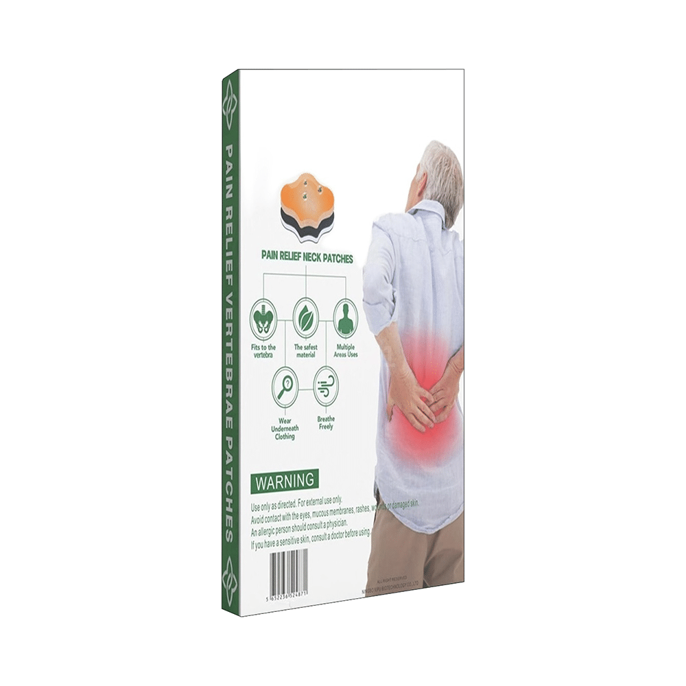Agarwals Pain Relief Lumbar Vertebrace Herbal Patch (10 Each) - Image 2