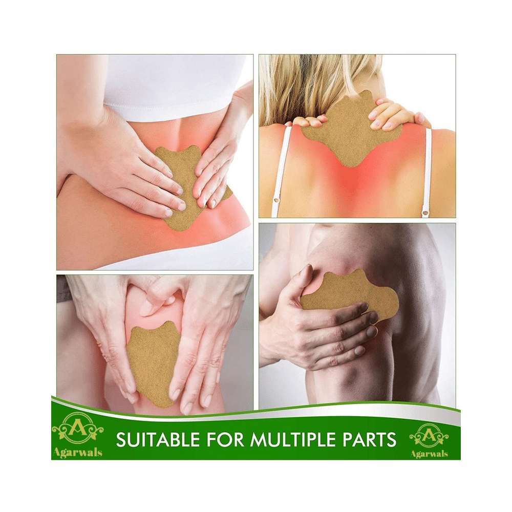 Agarwals Pain Relief Lumbar Vertebrace Herbal Patch (10 Each) - Image 6