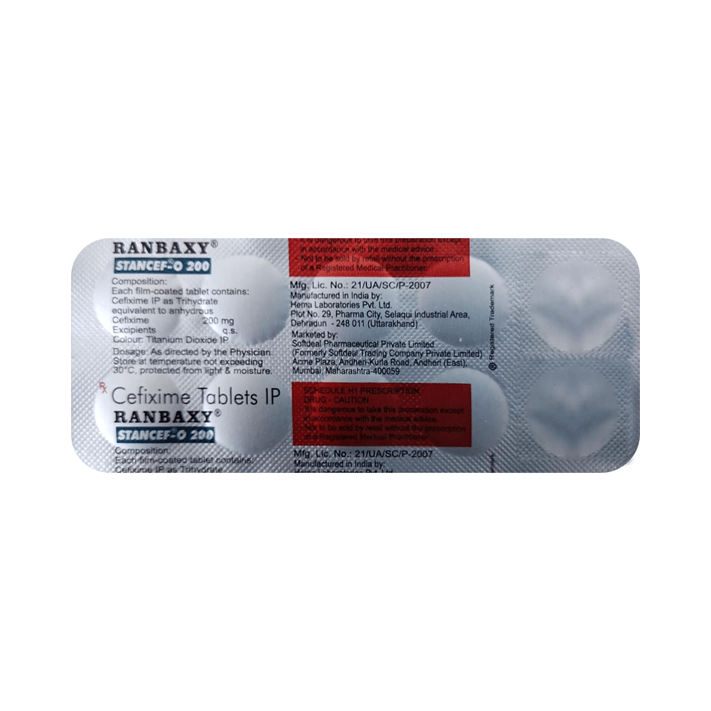 Stancef O 200mg Tablet - Image 3