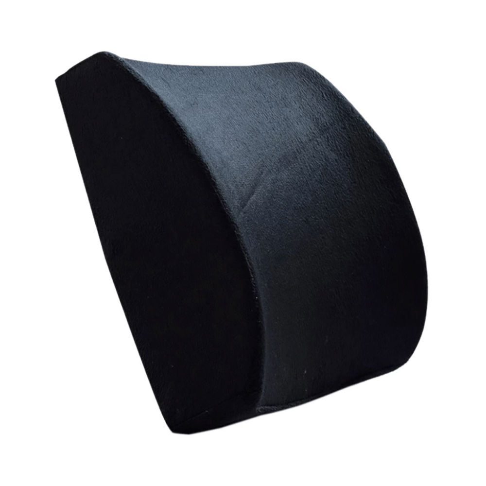 4V1 BKR13 Orthopedic Lumbar Support Pillow Standard Black - Image 7