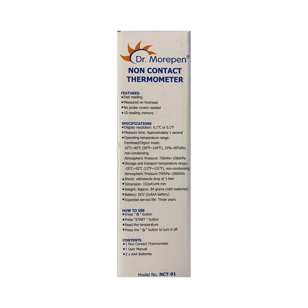 Dr Morepen NCT01 Non Contact Thermometer - Image 3