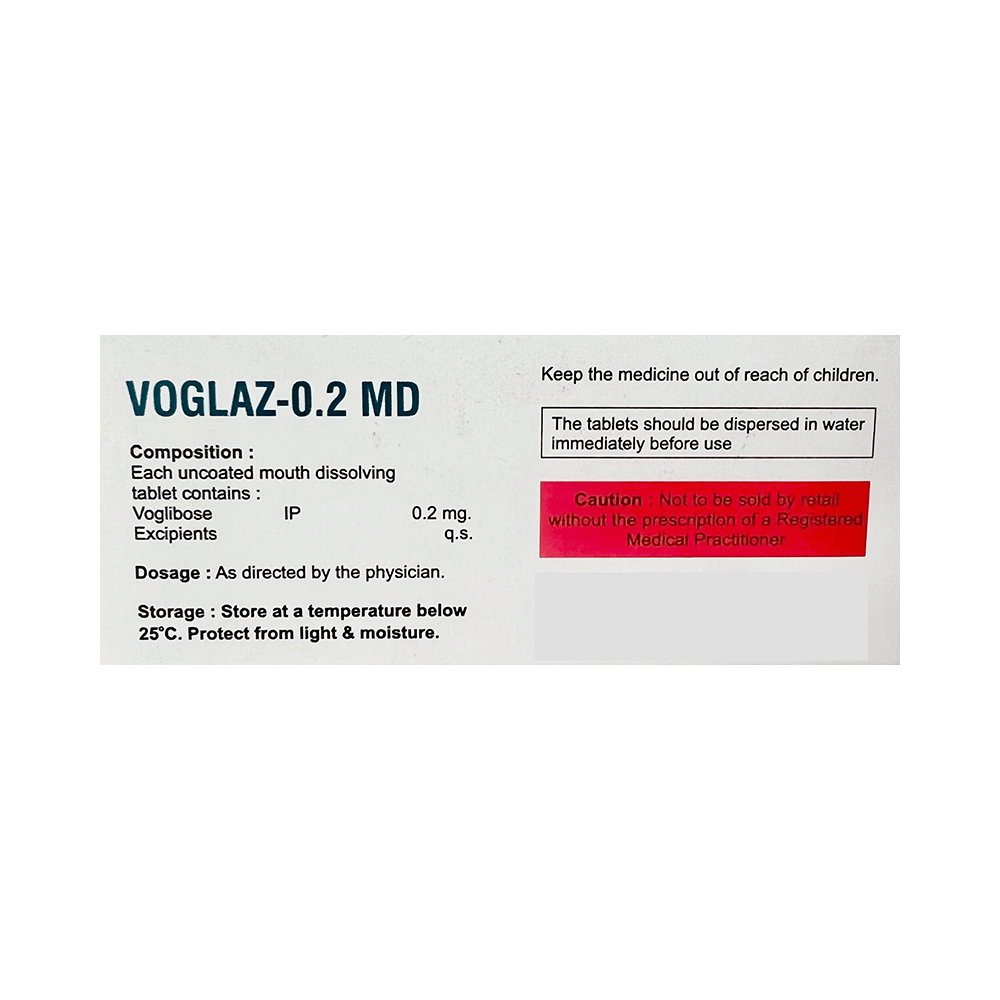 Voglaz 0.2 MD Tablet - Image 2