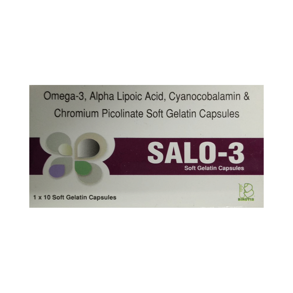 Salo-3 Soft Gelatin Capsule