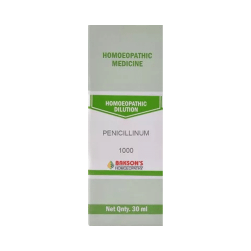 Bakson's Homeopathy Penicillinum Dilution 1000 CH