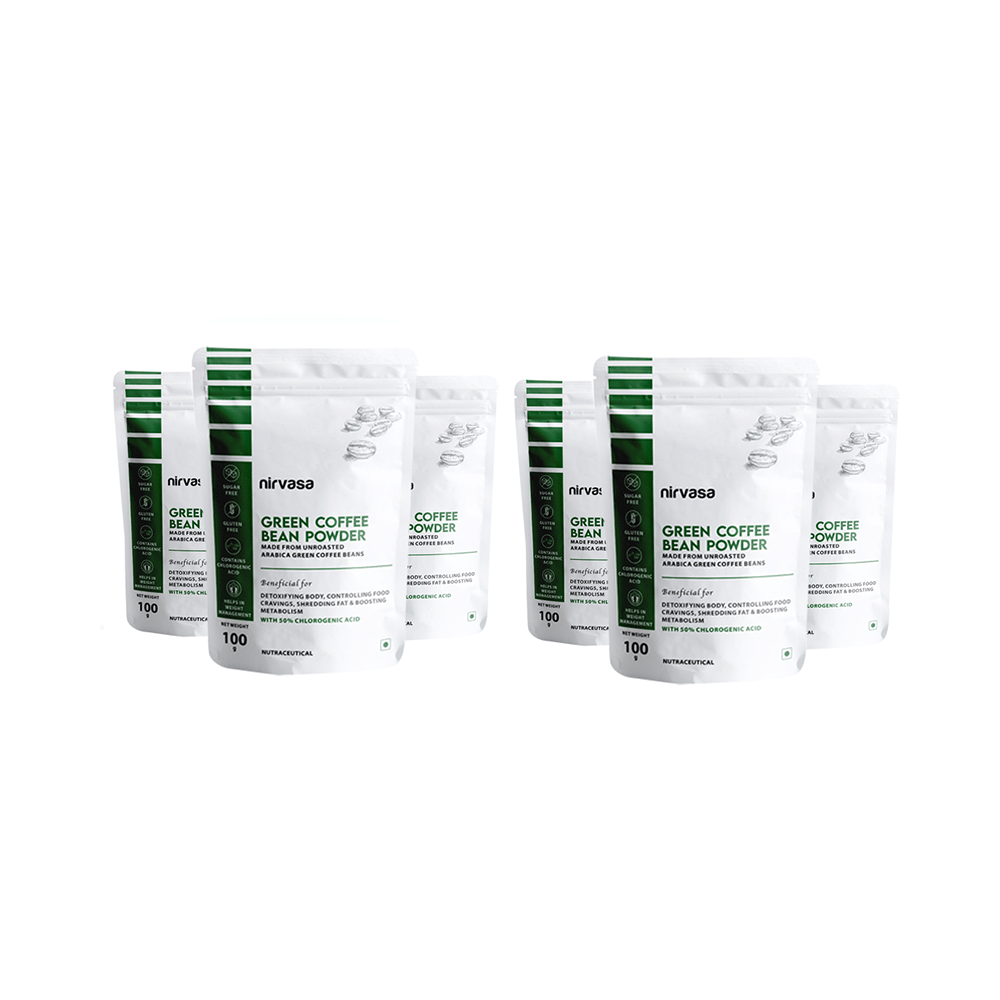 Nirvasa Green Coffee Bean Powder (100gm Each) - Image 1