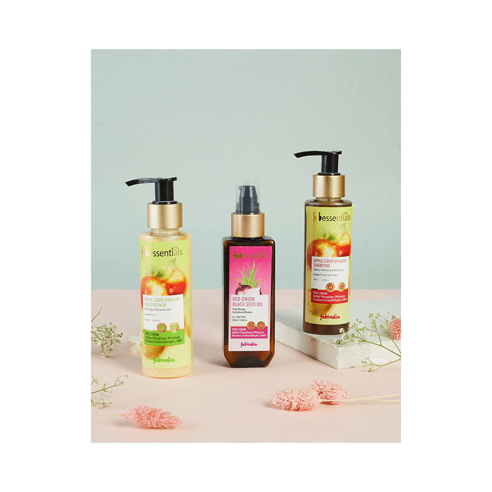 Fabessentials Apple Cider Vinegar Hair & Now Gift Set - Image 4