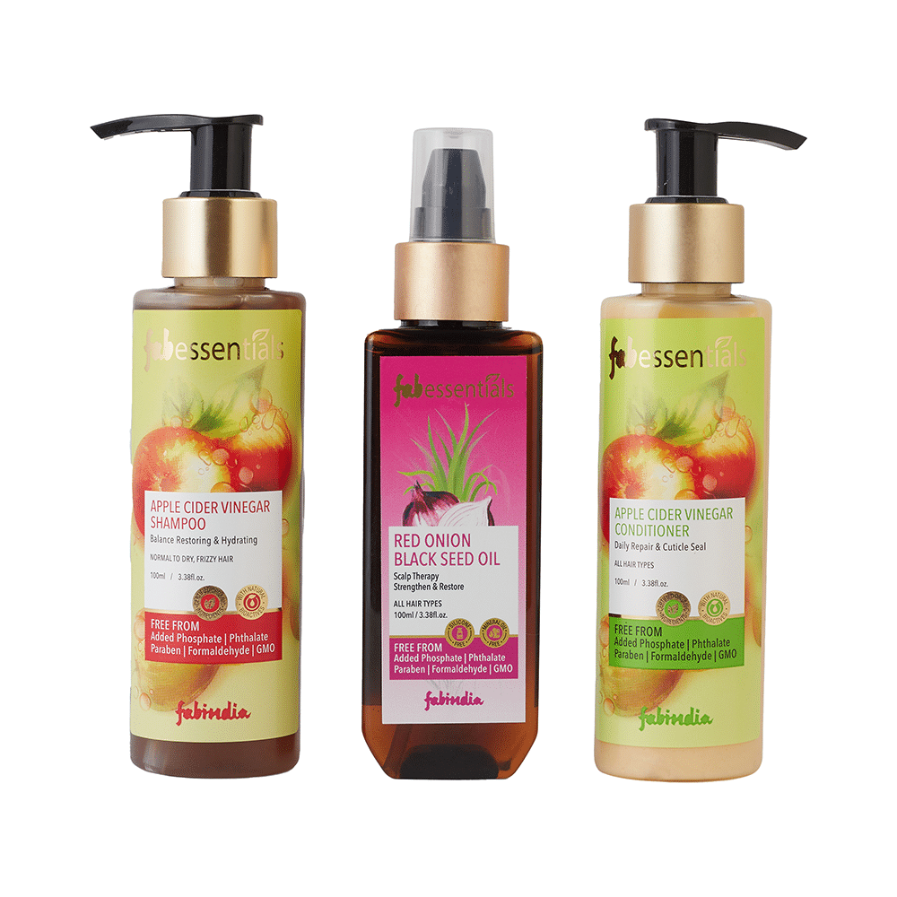 Fabessentials Apple Cider Vinegar Hair & Now Gift Set - Image 5