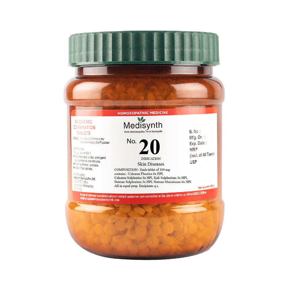 Medisynth Bio-chemic Combination No.20 Skin Diseases