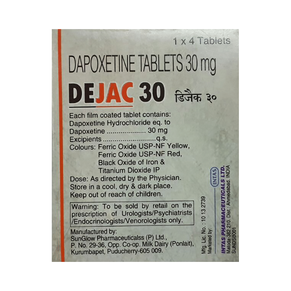 Dejac 30 Tablet - Image 2