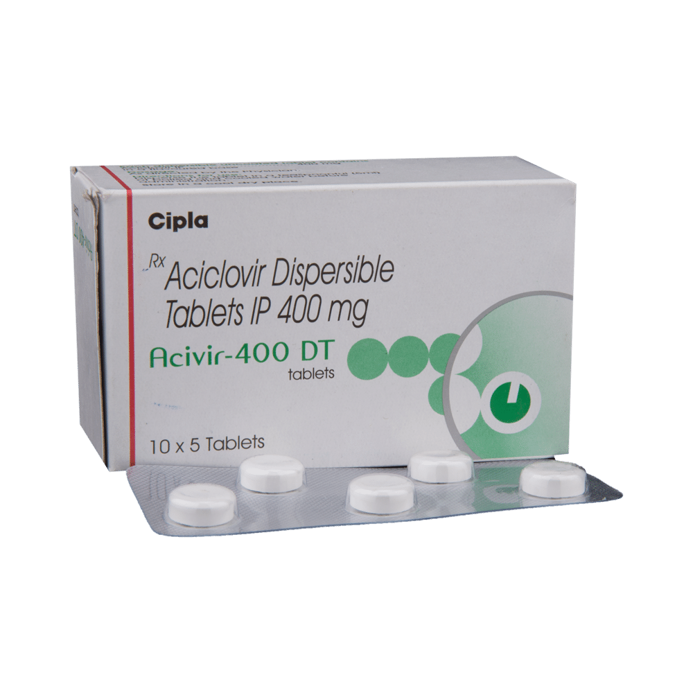 Acivir-400 DT Tablet - Image 2