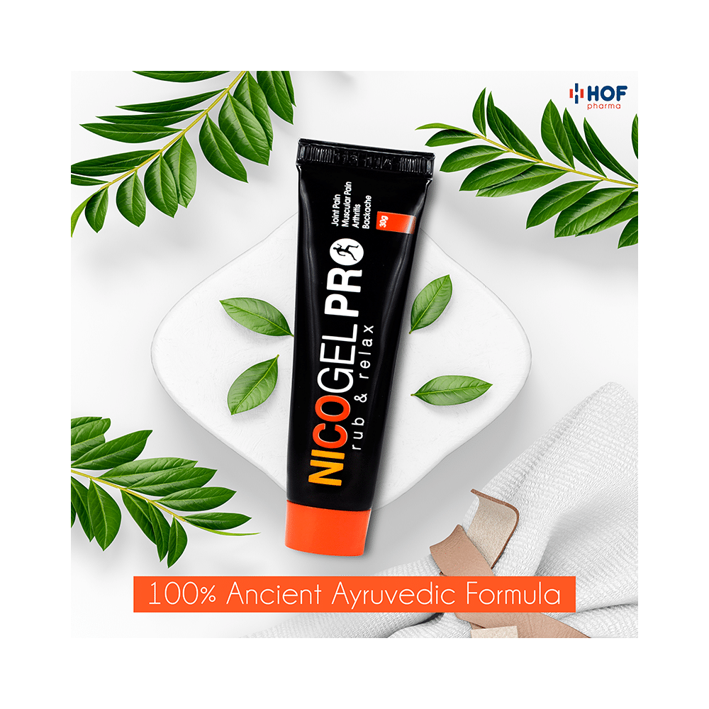 Nicogel Pro Rub & Relax Free Travel Pack Inside (30gm Each) - Image 4
