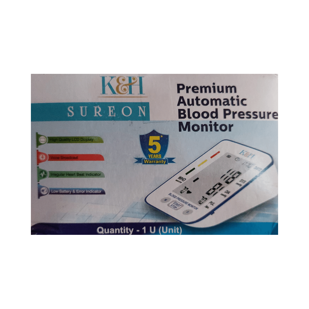 K&H Sureon Premium Automatic Blood Pressure Monitor - Image 2