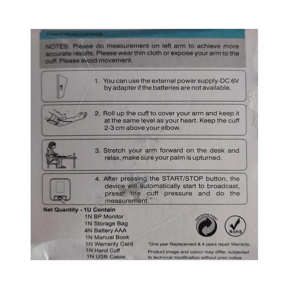 K&H Sureon Premium Automatic Blood Pressure Monitor - Image 3