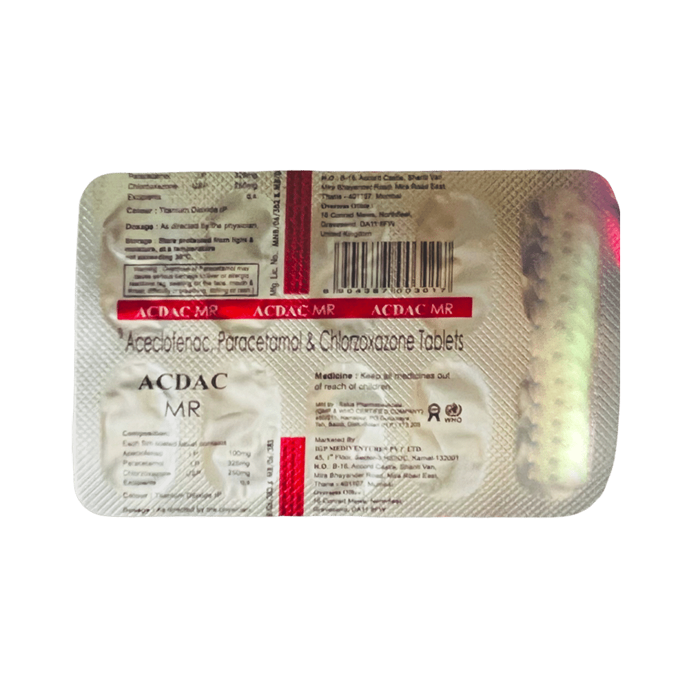 Acdac MR 100mg/325mg/250mg Tablet - Image 3