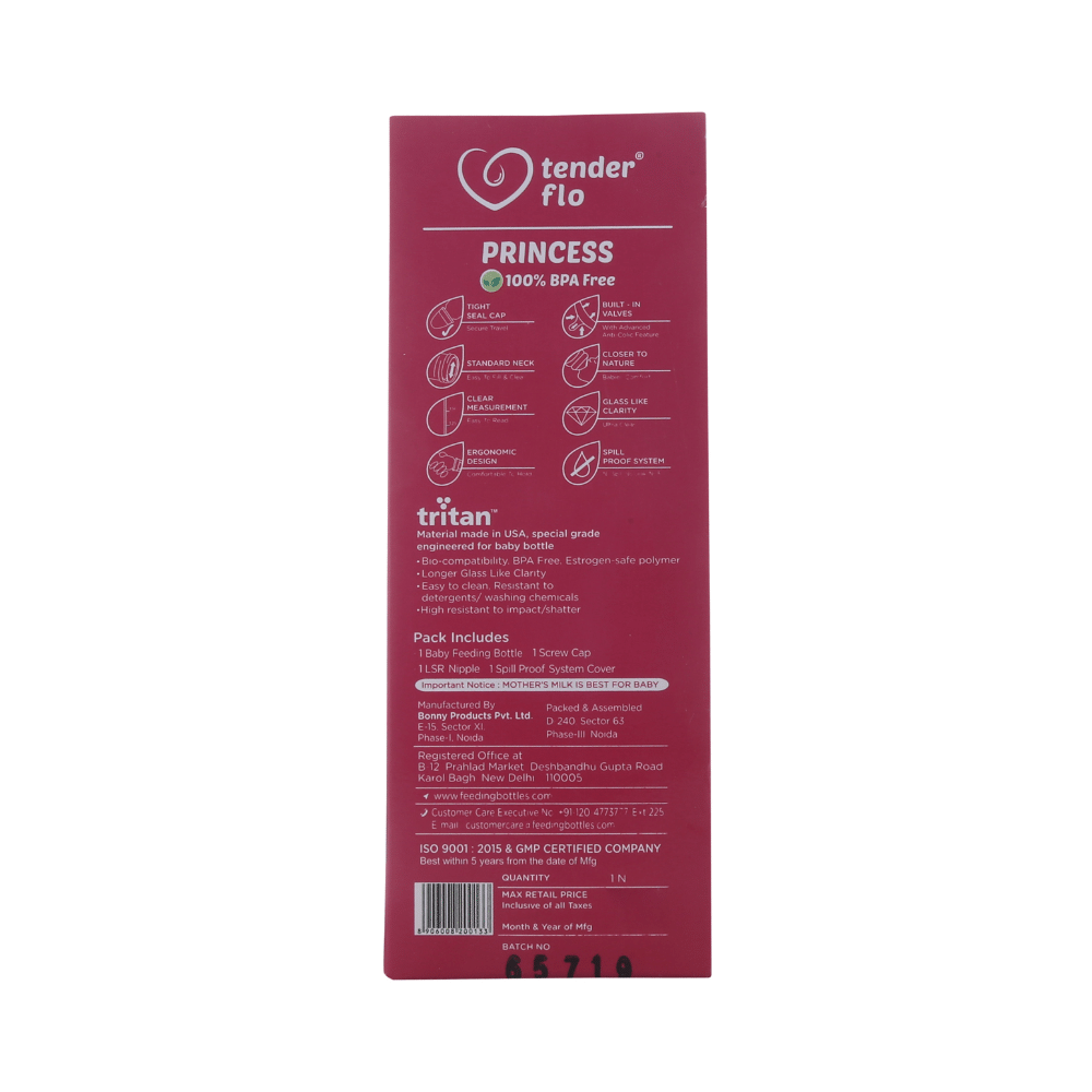 Tender flo Tritan Princess Feeding Bottle - Image 2