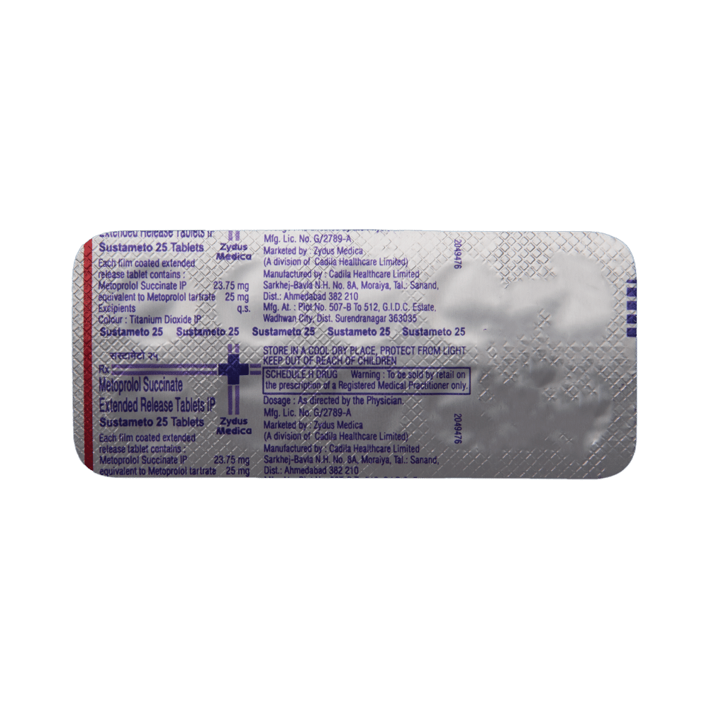Sustameto 25 Tablet ER - Image 5