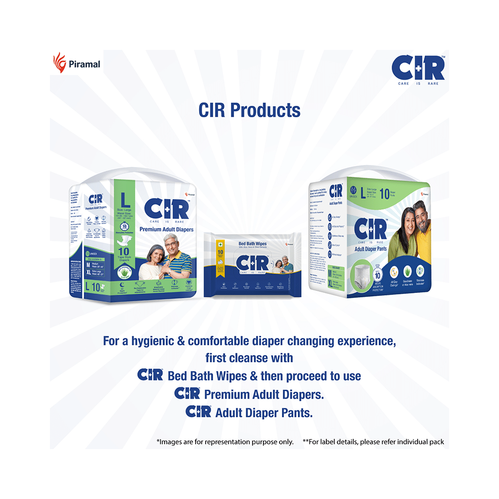 CIR Premium Adult Unisex Diaper with Aloe Vera | Size Large - Image 9
