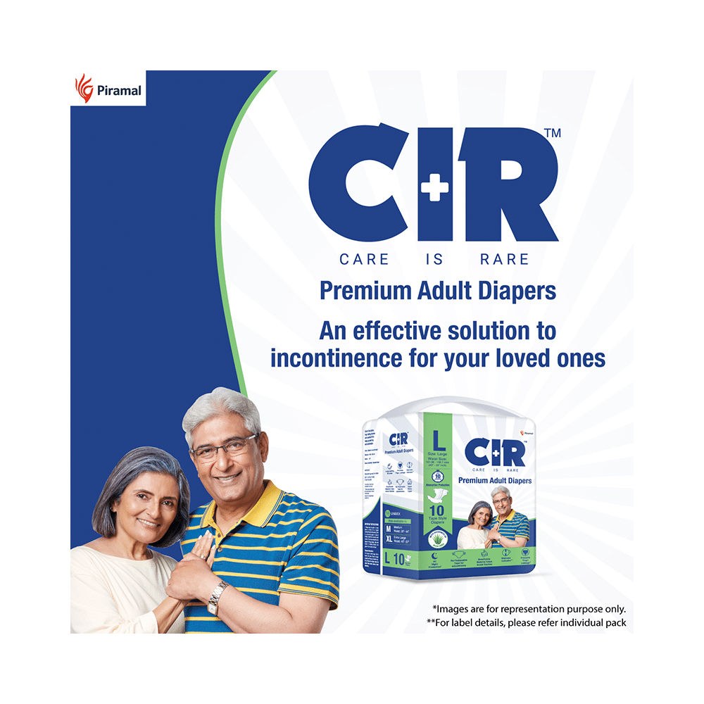 CIR Premium Adult Unisex Diaper with Aloe Vera | Size Large - Image 4