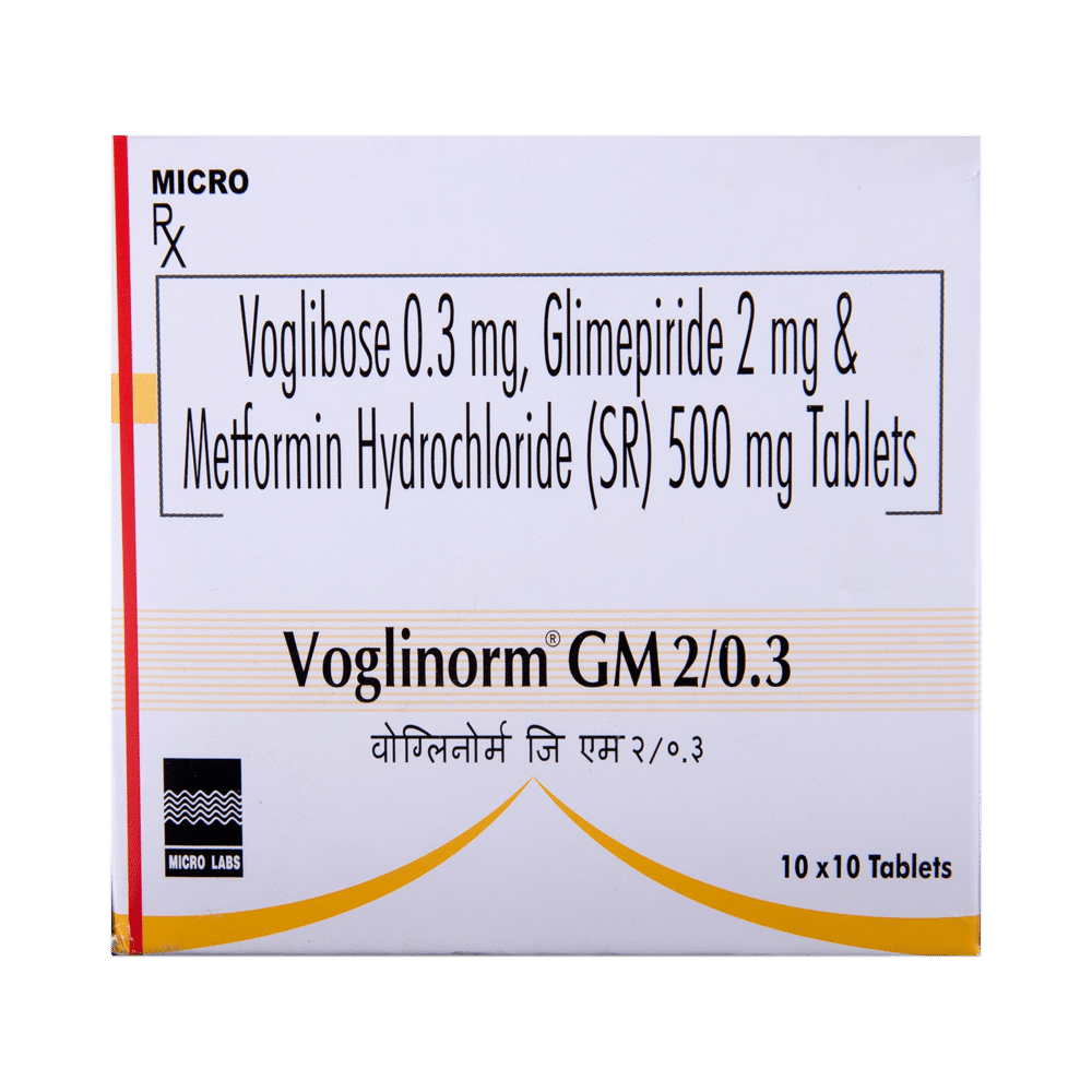 Voglinorm GM 2/0.3 Tablet SR - Image 2