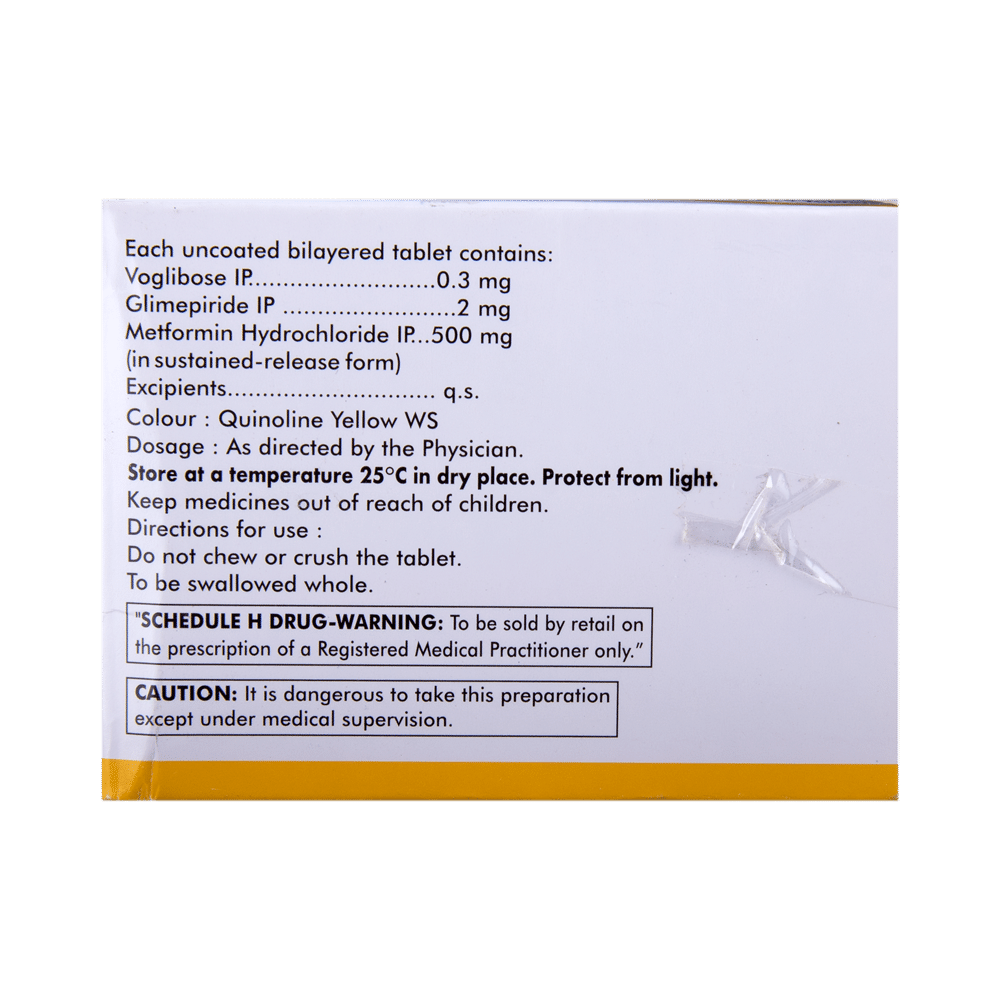 Voglinorm GM 2/0.3 Tablet SR - Image 3