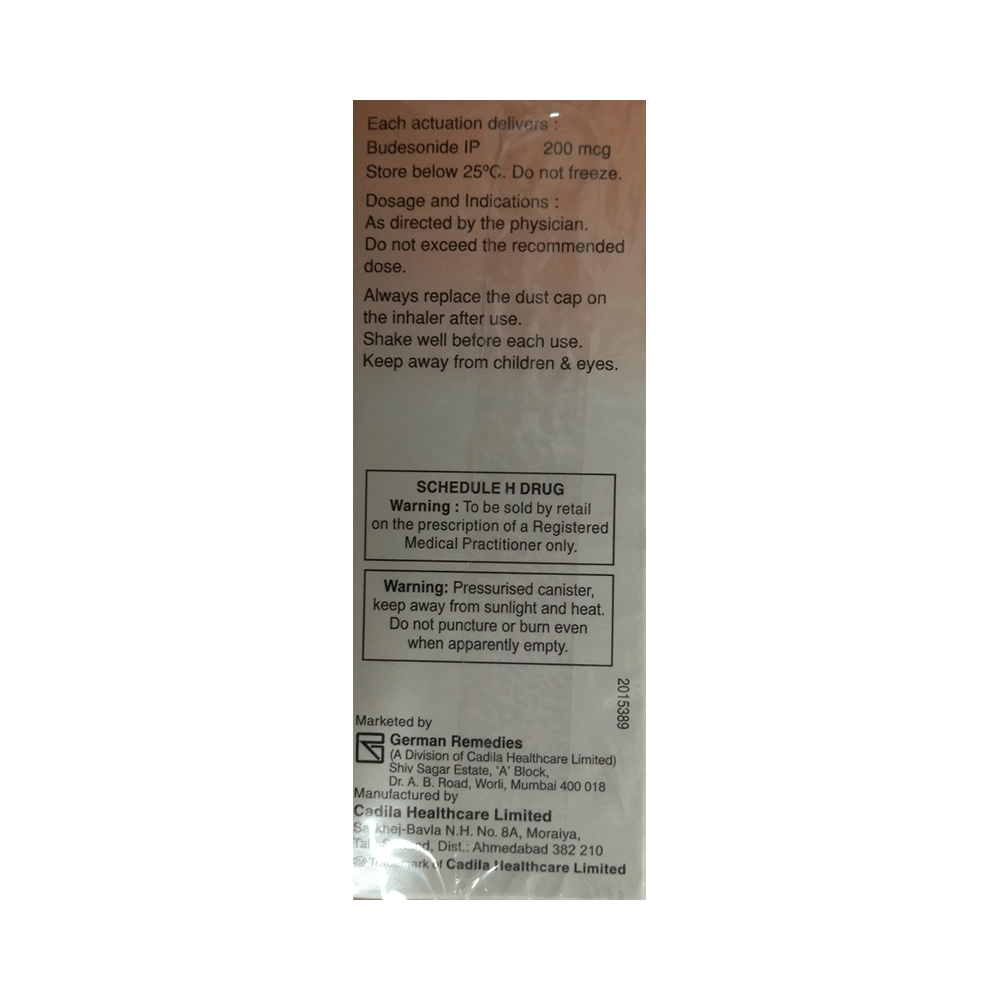 Derinide 200 Inhaler CFC Free - Image 2